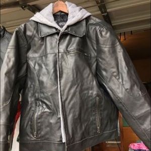 Men’s Guess leather jacket